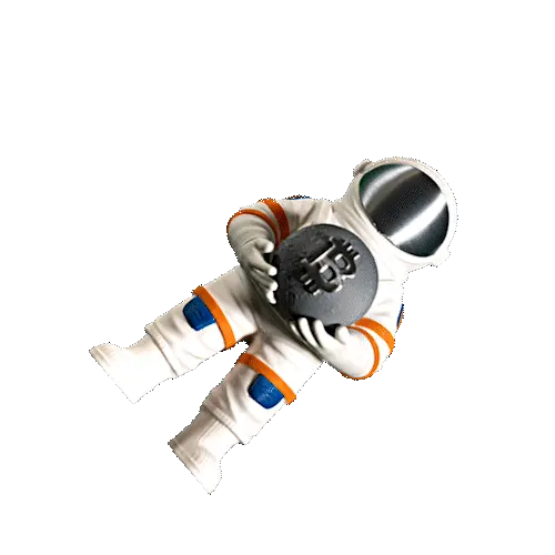Bitcoin Astronaut Animation